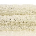 thumbnail image 6 of Unique Loom Solid Shag Collection Area Rug (2' 7" x 19' 8" Runner Snow White), 6 of 7