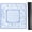 Blue, variant on Purple and Green Mahjong Mat (31.5” x 31.5”) with Black Carrying Bag, Anti-Slip, Noise-Reducing Table Cover for Mahjong, Poker, Board Games, Dominoes, and Card Games