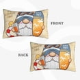 thumbnail image 4 of Naloa Hello Summer Cute Gnome Pillowcase, Throw Pillowcase, Wrinkle-Free, Stain-Resistant with Hidden Zipper for Bedroom Sofa - 20"x30", 4 of 9