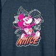 thumbnail image 3 of Disney - Nice Mickey - Women's Lightweight French Terry Long Sleeve Shirt, 3 of 5