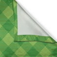thumbnail image 3 of Ambesonne Irish Kitchen Curtains, Retro Green Checkered, 55"x45", Green Lime Green, 3 of 3