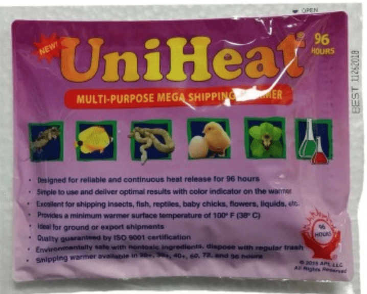 Heat Pack 96 hours + (Purchase with a plant) Reliable Safe with Steady