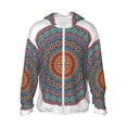 thumbnail image 2 of Lsque Mandala UPF 50+ Lightweight Sun Protection Men's Women's Long Sleeve Shirt, Hoodie Performance -XX-Large, 2 of 9