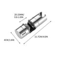 thumbnail image 2 of TIMIFIS Toothbrush Holders Non Punching Straight Buckle Shower Lifting Rod Shower Fork Seat Adjustable Movable Bracket Fixed Seat Nozzle Accessory Shower Bracket, 2 of 2