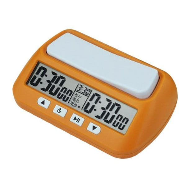 Bewildely Chess Game Competition Digital Count Up Down Chess Timer Yellow Clock Juegos de cartas