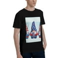 thumbnail image 2 of Bingfone Cute Gnomes In Usa1 Men'S Loose Fit Short-Sleeve Pocket T-Shirt, 2 of 7