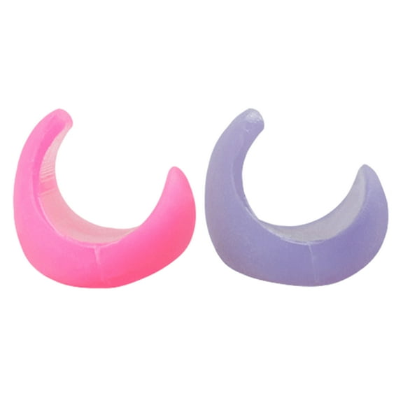 2 Pcs Flute Thumb Rest Cushion Soft Silicone Finger Cover Finger Protector Musical Instrument Accessories