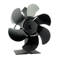 thumbnail image 2 of Rongfmy 6 Blade Top Powered Fireplace Home Xmas Circulating S S, 2 of 9