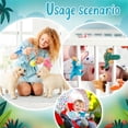 thumbnail image 4 of Pulseras de peluche Liliful con forma de gato, 20 cm, para niños, paquete de 8, 4 of 6