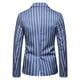 thumbnail image 4 of Guardurnaity Chaquetas De Traje Slim Fit Azules Estilo Sofisticado Para Cualquier Evento Chaquetas De Traje De Botones Abrigos De Traje Chaquetas de traje, americanas y abrigos deportivos azul METRO, 4 of 6