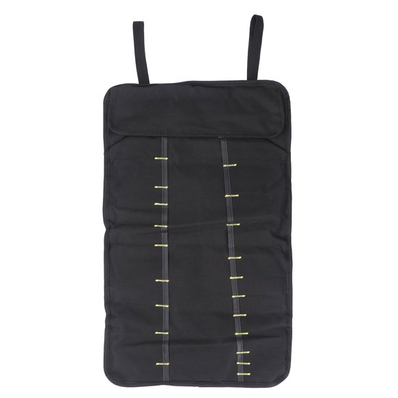 Wrench Roll Up Pouch, Roll Up Tool Bag 22 Storage Pockets 2 Elastic Straps Water Proof for Hammers