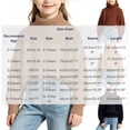 thumbnail image 3 of GigrtiJin 0T-10T Kids Cotton Sweaters Mock Neck Pullover Sweaters Girls Fall Winter Long Sleeve Going Out Sweaters, 3 of 3