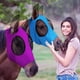 thumbnail image 5 of Máscara antimoscas para caballos con orejas: malla de nailon, diseño elástico; para protección solar equina y prevención de moscas; ligera y transpirable, 5 of 6