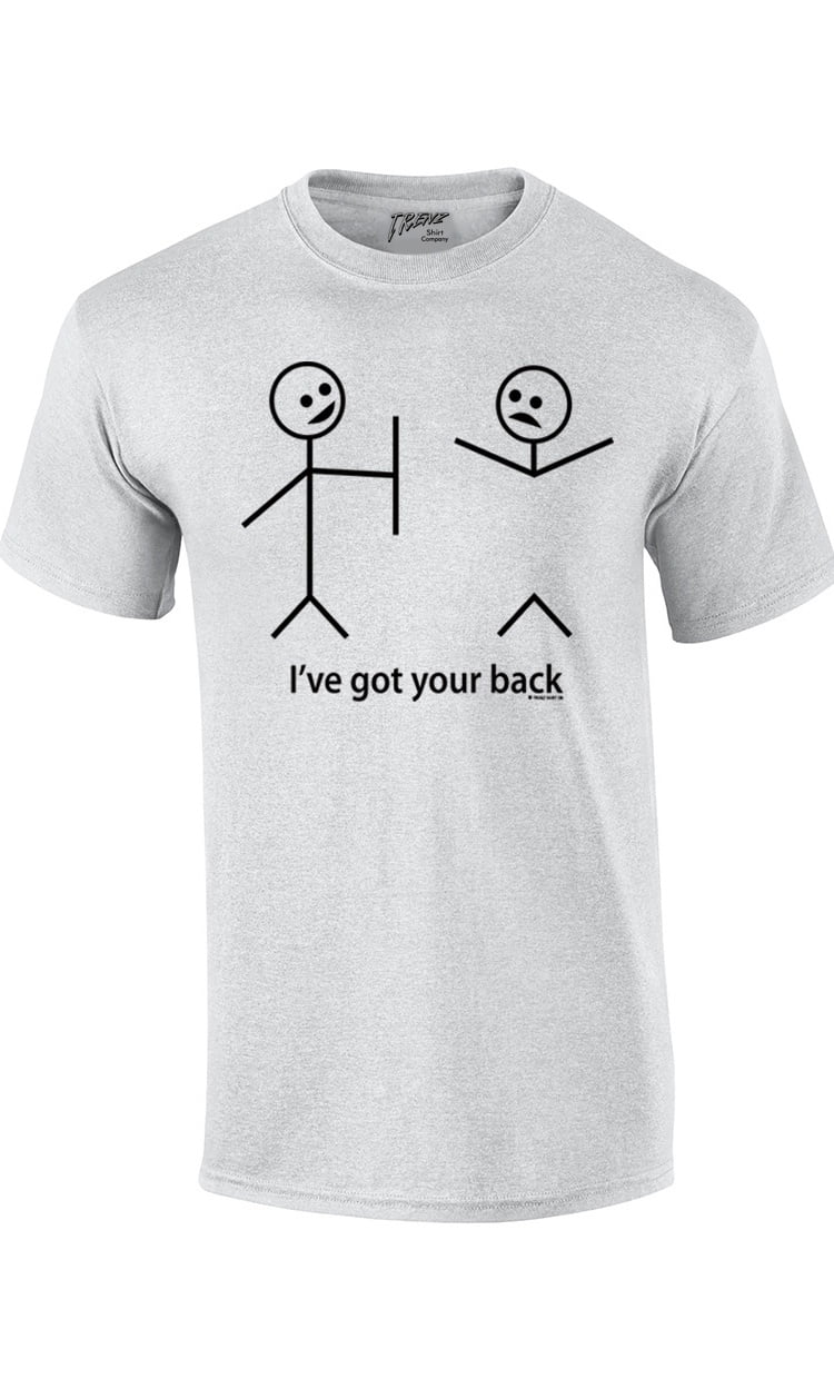 T-shirt drôle manches courtes bâton figurines humoristiques phrases sarcastiques nouveauté - Photo 71 sur 130