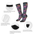 thumbnail image 6 of Balery Floral Printed Novelty Socks Men's Women's Crew Socks Sports Socks Knee High Socks Cotton Socks Quirky and Cool Socks, 6 of 9