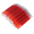 thumbnail image 1 of veasfak 100 Pieces Heat Erasable Refill Disappearing Pen for Fabric Red, 1 of 9
