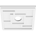 thumbnail image 2 of 10"OD x 2"ID x 3 1/2"C x 1"P Knox Architectural Grade PVC Contemporary Ceiling Medallion, 2 of 11