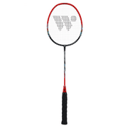 Wish FusionTec 917 Lightweight Badminton Racket Black Red, 1 Racket