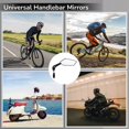 thumbnail image 3 of 2 Pack 360° Rotatable Rear View Bike Mirrors - Universal Fit for Handlebars (20-24mm) | Shatter-Resistant, Wide-View Safety Mirror for Bycicle, E-Bikes & Mountain Bikes, 3 of 6