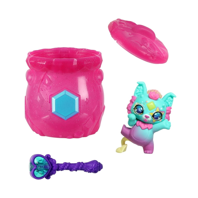 Magic Mixies Mixlings Pink Single Pack with Magical Fizz and