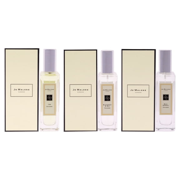 Jo Malone Fragrance 3 Pc Kit - 1oz 154 Cologne Spray, 1oz Basil and Neroli Cologne Spray, 1oz Blackberry and Bay Cologne Spray