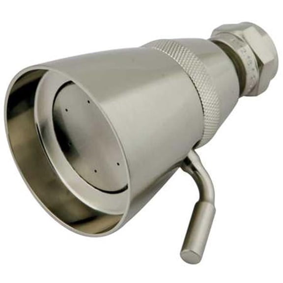2-.25 in. Shower Head Satin Nickel