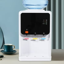 Top Loading Countertop Water Dispenser Hot Cold Water Cooler Drinking Machine 31* 30*48cm