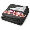 thumbnail image 2 of Alvernia A University Logo Fleece Blanket, Very Soft Microfiber Flannel Blanket for Couch Warm and Cozy for All Seasons, 2 of 6