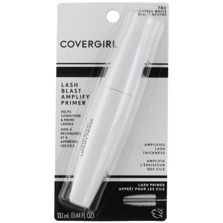 CoverGirl Lash Blast Amplify Primer, Neutral White 780, 0.44 fl oz (2 pack)