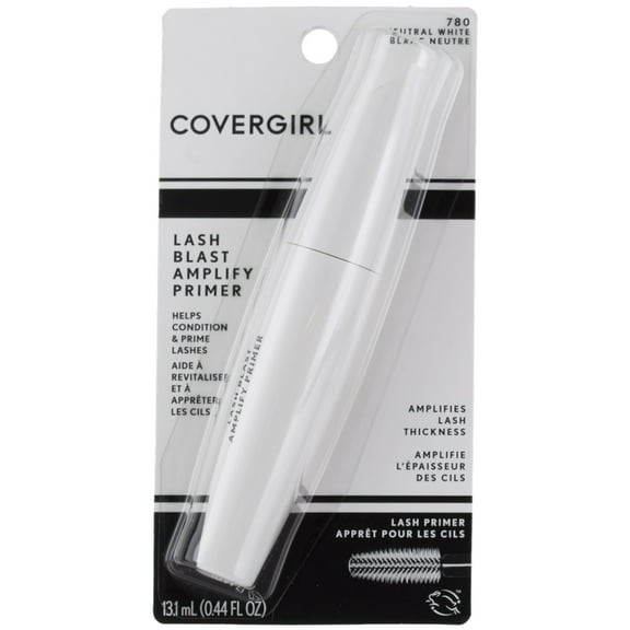 CoverGirl Lash Blast Amplify Primer, Neutral White 780, 0.44 fl oz (2 pack)