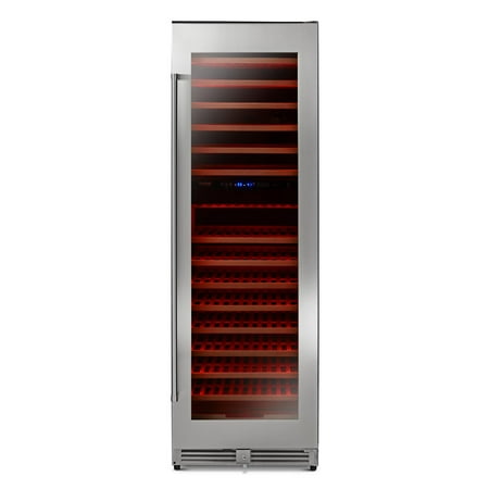 Thor Kitchen - 162 Bottles Dual Zone Wine Cooler - Stainless Steel