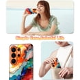 thumbnail image 7 of CASEFIV for Samsung Galaxy S26 Ultra Case,Marble Pattern Design Slim Rugged Shockproof Protective Anti-Scratch Phone Cover for Women Men Girls,Purple Blue Marble, 7 of 7