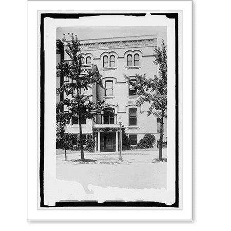 Historic Print, Home Club, 14 Jackson Place, 16" x 20"