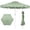 Sage Green, variant on Best Choice Products 7.5ft Patio Market Umbrella with Wavy Trim, Fade-Resistant, Crank & Tilt, Wind Vent - Sage Green