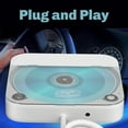 thumbnail image 3 of Mini Car CD Player External USB/AUX Connection Lossless 3.5 Audio Line Play Portable, 3 of 7
