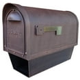 thumbnail image 2 of Special Lite Products SCC-2008-MOC Classic Curbside Mailbox with Paper Tube, Mocha, 2 of 3