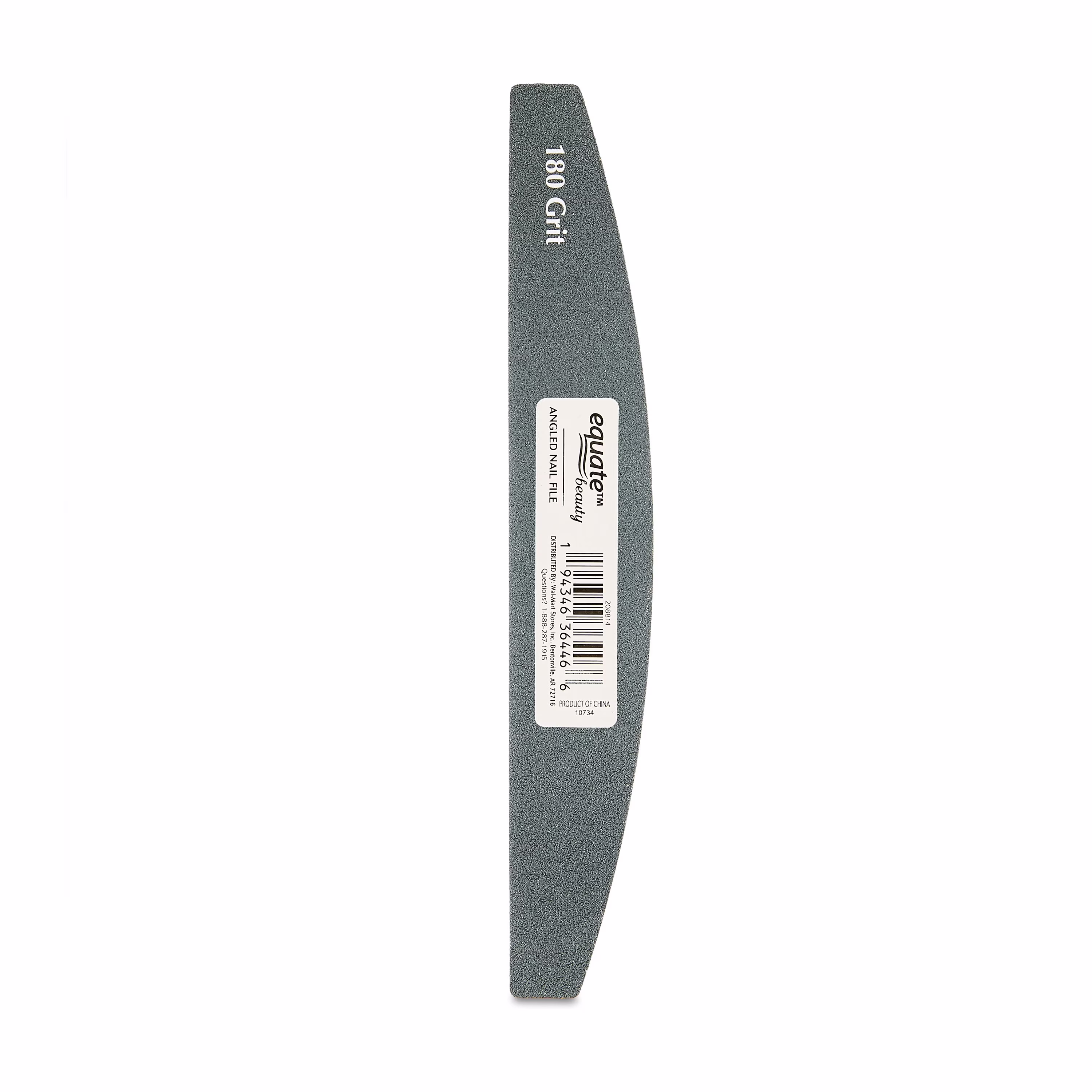 thumbnail image 6 of Equate 100/180-Grit Angled Nail File, Black, 1 Count, 6 of 7