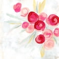 thumbnail image 3 of Vess, June Erica 12x12 Black Modern Framed Museum Art Print Titled - Rosebud Impression I, 3 of 5