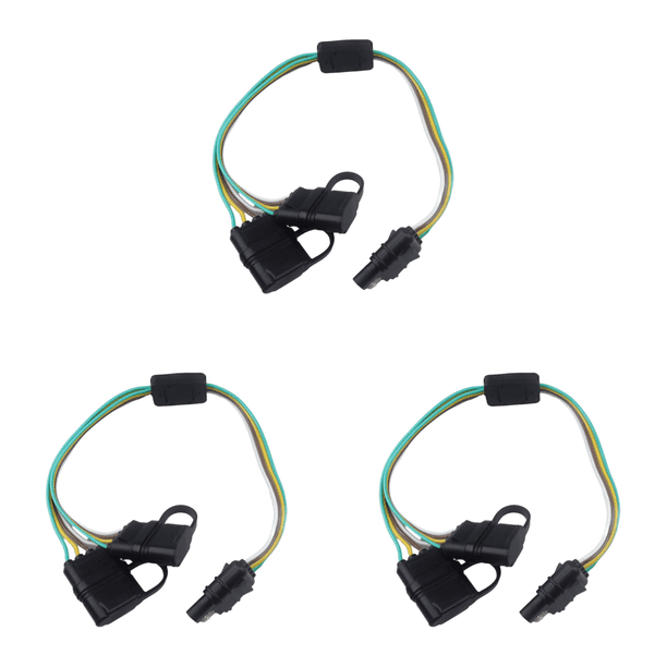 Conector Extremo Plano Del Remolque Arnés Cableado La Coche 4 Pines para El RV