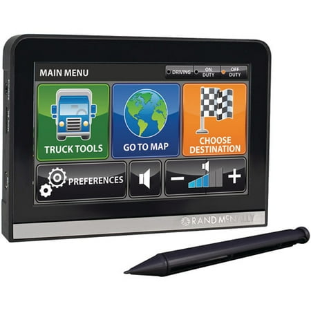 RAND MCNALLY 528006002 IntelliRoute(R) TND(TM) 510 5" GPS Device with Free Lifetime Maps