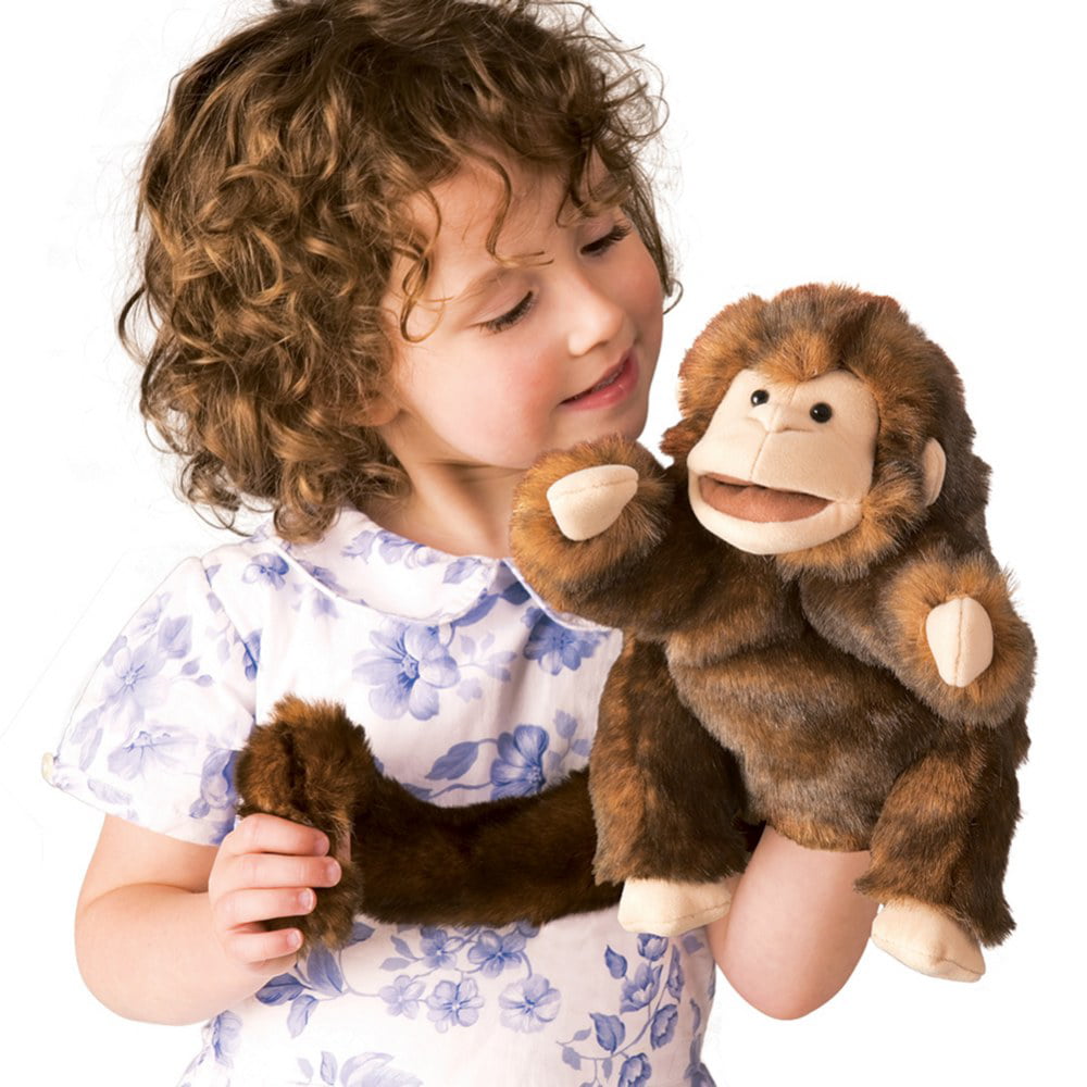 Folkmanis Baby Chimpanzee Hand Puppet 