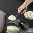 thumbnail image 3 of Utensilio de cocina de silicona resistente a altas temperaturas para el hogar - Cuchara de arroz de silicona, 3 of 5