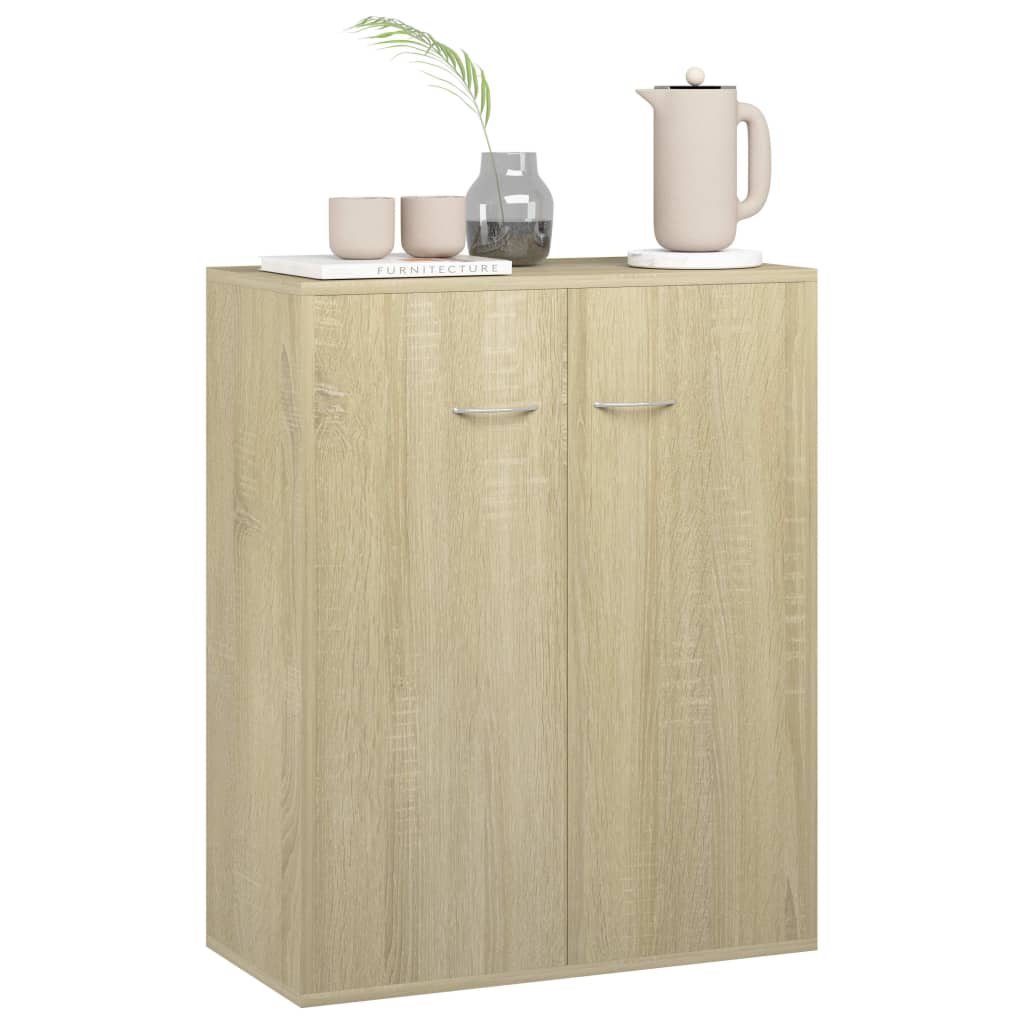 Kepooman Modern Sideboard Buffet, Contemporary Wood Storage Cabinet with Two Doors for Entryway Kepooman Modern Sideboard Buffet, Contemporary Wood Storage Cabinet with Two Doors for Entryway
