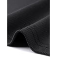 thumbnail image 6 of DARING DIVA Women's Plus V Neck Puff Sleeve Tops Blouse 1X Black, 6 of 6