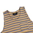 thumbnail image 3 of Beautiful Giant Men's Striped Tank Top with Stylish Chest Pocket Modern and Casual Look, 3 of 8