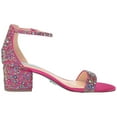 thumbnail image 1 of Blue by Betsey Johnson Mari Heeled Sandal Fuschia Multi, 1 of 6