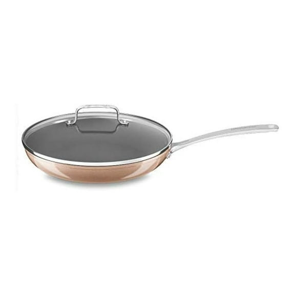 KC3H112KLTZ 12" Hard Anodized Non-Stick Skillet with lid