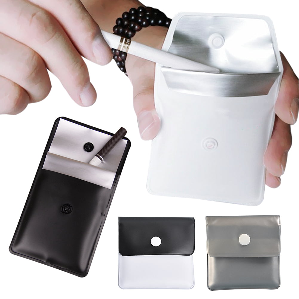 Details about   White Outdoor Portable Ashtray Pocket Smoking Tobacco Ash Storage Bag Fireproof 