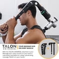thumbnail image 2 of BRAZYN - TALON UNIVERSAL Massage Gun Holder + Massage Cane. Universal Massage Gun Mount, Extension Arm for your Deep Tissue Percussion Massager. Neck, Shoulder, & Back Massager (Works With Most Guns), 2 of 6