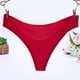 thumbnail image 3 of Gibobby Calzones de encaje para mujer Ropa interior de de hielo de seda sin costuras Tanga Sexy Calzoncillos de mujer Bragas de mujer(Vino,M), 3 of 5